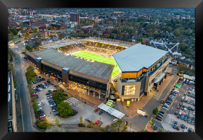 Wolverhampton Wanderers  Framed Print by Apollo Aerial Photography
