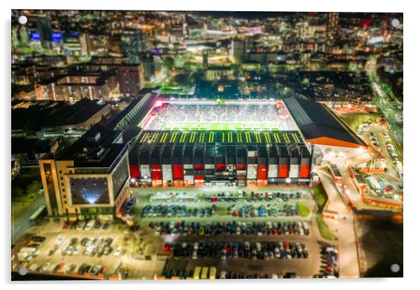 Sheffield United FC Acrylic by Apollo Aerial Photography