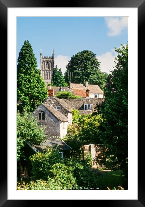 Old town, Wotton-Under-Edge, Gloucestershire Framed Mounted Print by Photimageon UK