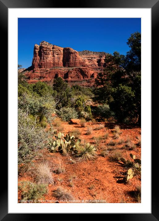 Courthouse Butte, Sedona, USA Framed Mounted Print by Photimageon UK