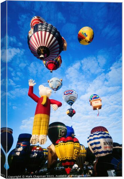 Morning launch, Bristol Balloon Fiesta Canvas Print by Photimageon UK