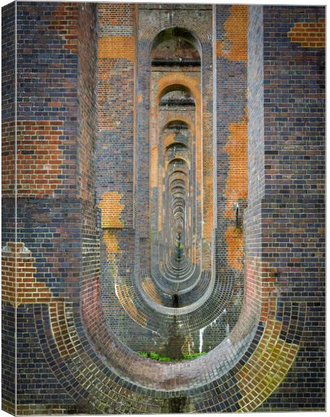 The Ouse Valley Viaduct Canvas Print by Leighton Collins