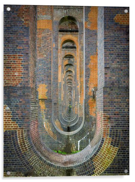 The Ouse Valley Viaduct Acrylic by Leighton Collins