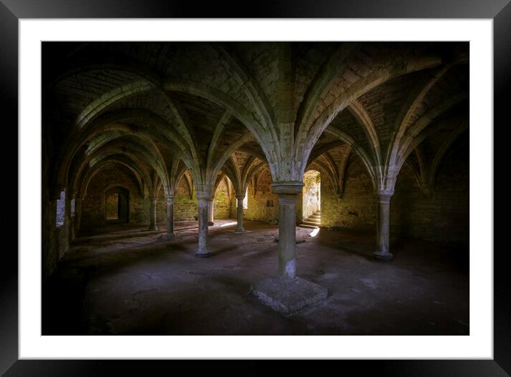 Battle Abbey Common Room Framed Mounted Print by Leighton Collins