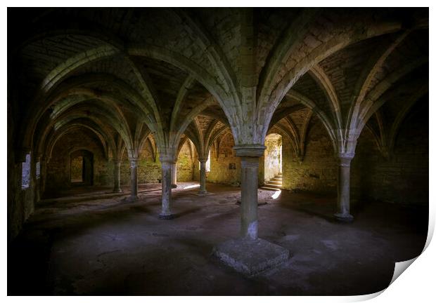 Battle Abbey Common Room Print by Leighton Collins