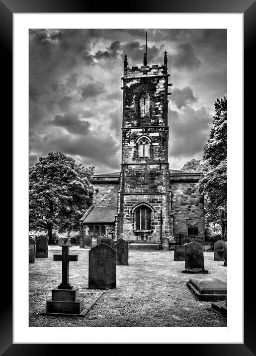 St Albans Church, Wickersley Framed Mounted Print by Darren Galpin