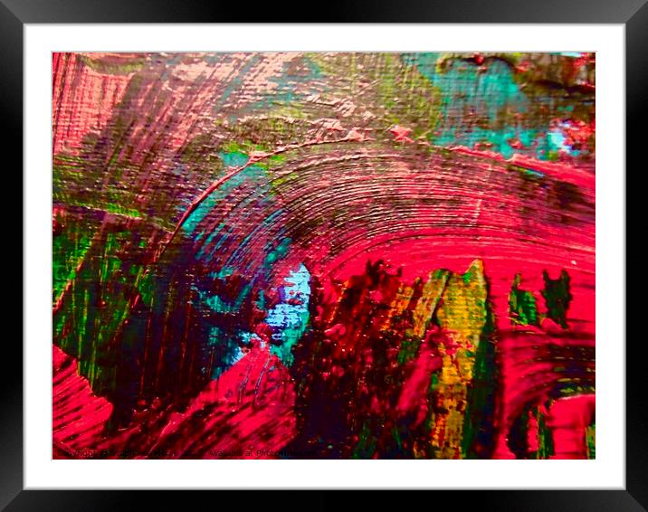 Abstract 611 Framed Mounted Print by Stephanie Moore