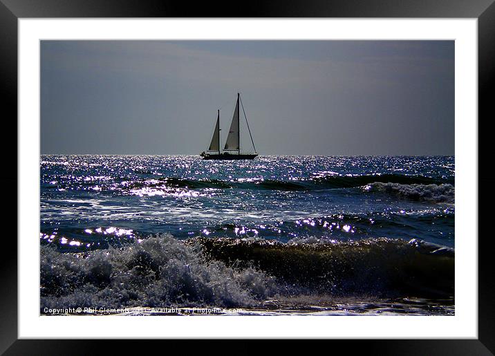 Spanish Sails Framed Mounted Print by Phil Clements