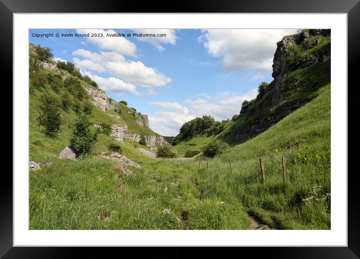 Lathkill Dale Derbyshire 2 Framed Mounted Print by Kevin Round