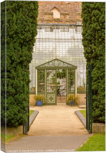 Italianate Glasshouse Ramsgate Canvas Print by Darrell Evans