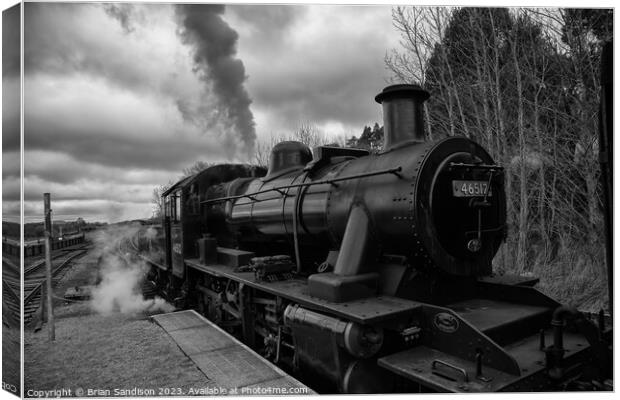 The Age of Steam Canvas Print by Brian Sandison