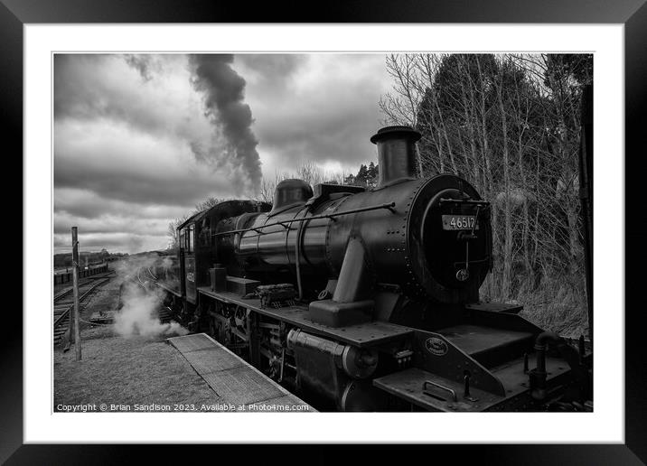 The Age of Steam Framed Mounted Print by Brian Sandison