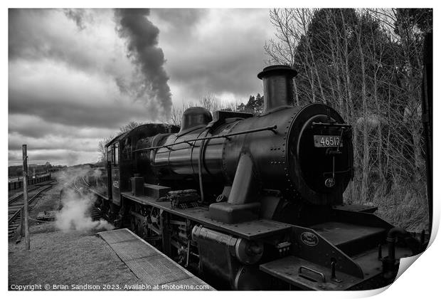 The Age of Steam Print by Brian Sandison