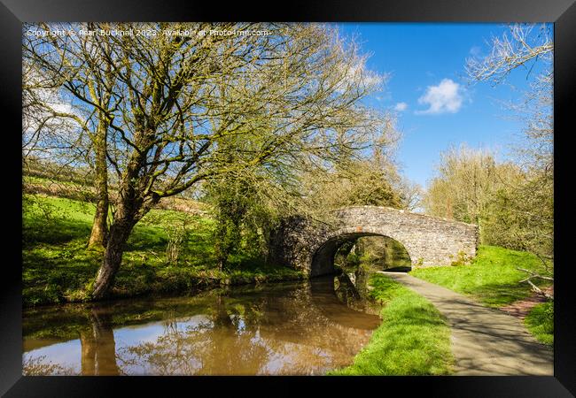 Monmouthshire and Brecon Canal Framed Print by Pearl Bucknall