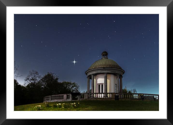 Venus and the Temple, Heaton Park Framed Mounted Print by Pete Collins