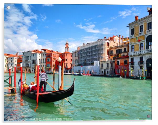 Venice Acrylic by Les Schofield