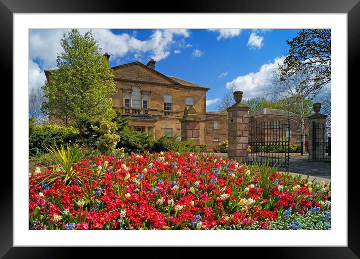 Clifton Park Museum, Rotherham Framed Mounted Print by Darren Galpin
