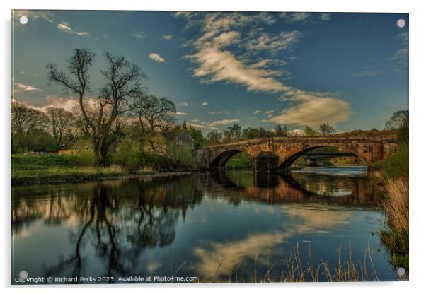 River Wharfe near Bolton Abbey Acrylic by Richard Perks