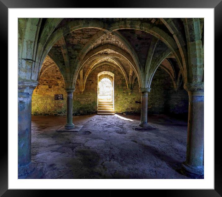The Common Room at Battle Abbey Framed Mounted Print by Leighton Collins