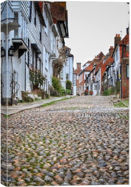 Mermaid Hill Rye sussex  Canvas Print by Tony lopez