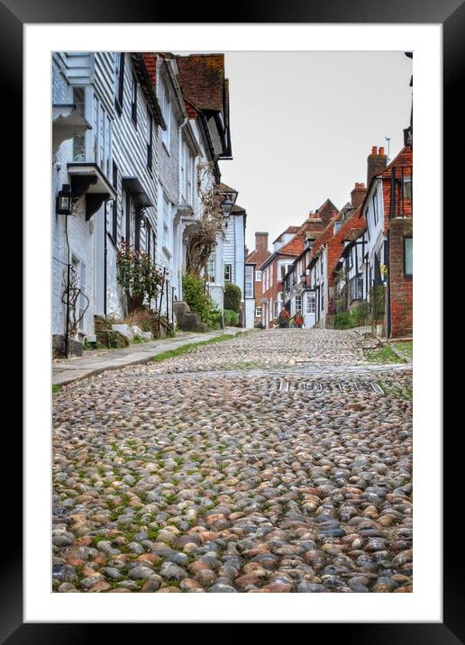 Mermaid Hill Rye sussex  Framed Mounted Print by Tony lopez