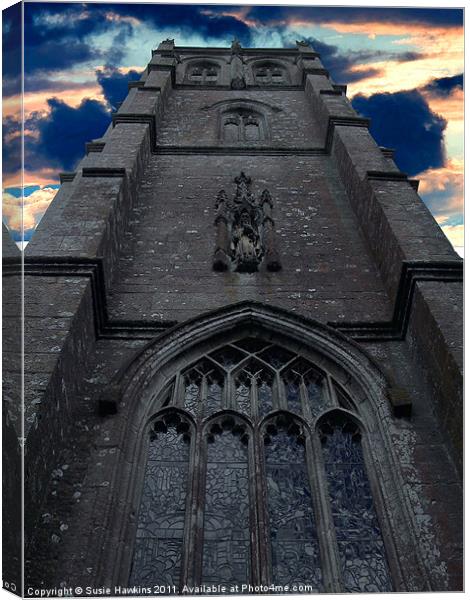 The Tall tower Canvas Print by Susie Hawkins