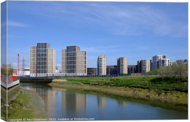 Lyell street Canning Town London Canvas Print by Paul Chambers