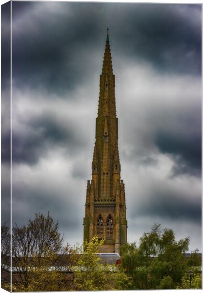 Square Church Halifax - HDR Canvas Print by Glen Allen