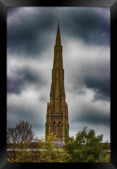 Square Church Halifax - HDR Framed Print by Glen Allen