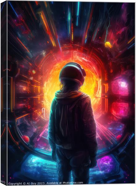 Are You Ready Player One Canvas Print by Craig Doogan Digital Art