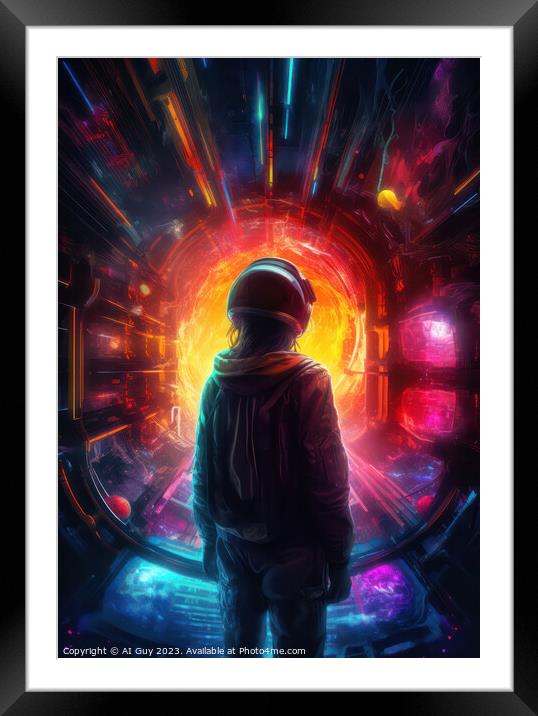Are You Ready Player One Framed Mounted Print by Craig Doogan Digital Art