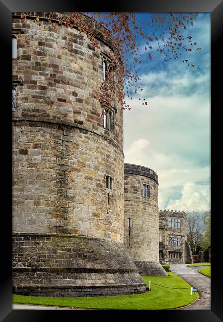 Skipton Castle 04 Framed Print by Glen Allen