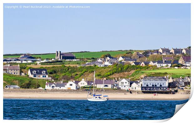 Aberdaron Llyn Peninsula Wales Print by Pearl Bucknall