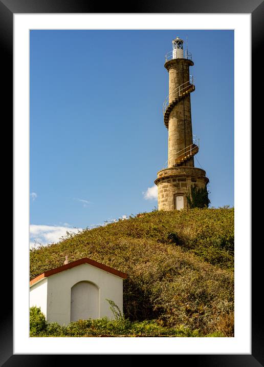 Tenlo lighthouse Framed Mounted Print by Jesus Martínez