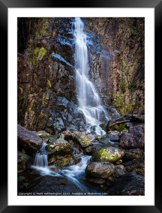 Taylor Gill Force Framed Mounted Print by Mark Hetherington