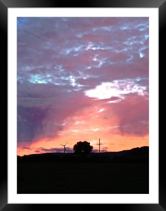 Sligo Sunset Framed Mounted Print by Stephanie Moore
