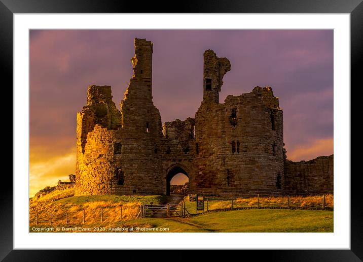 Great Tower Framed Mounted Print by Darrell Evans