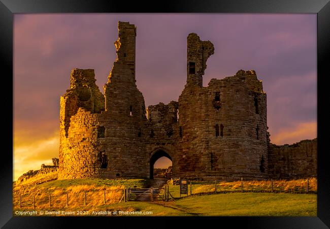 Great Tower Framed Print by Darrell Evans