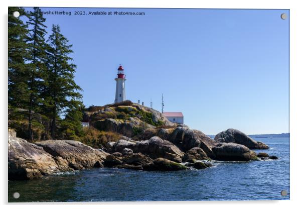 Point Atkinson Lighthouse Acrylic by rawshutterbug 