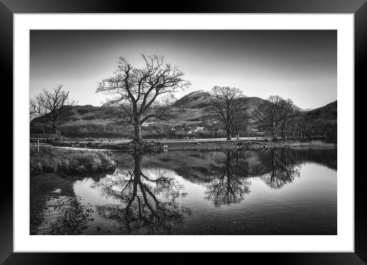  Buttermere Black and White Photography Framed Mounted Print by Tim Hill