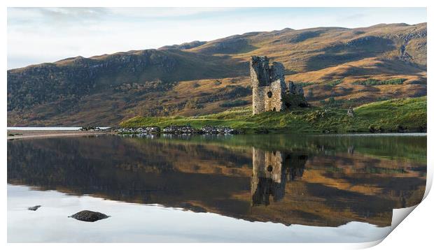 Ardvreck Castle Sunrise  Print by Anthony McGeever