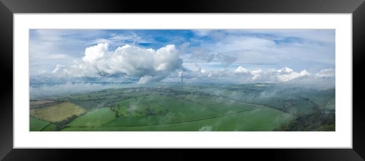 A Yorkshire View Framed Mounted Print by Apollo Aerial Photography