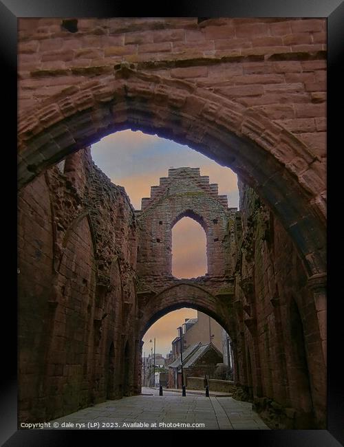 arbroath abbey  Framed Print by dale rys (LP)