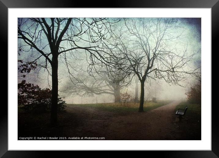 Solace in the Mist Framed Mounted Print by RJ Bowler