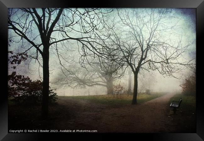 Solace in the Mist Framed Print by RJ Bowler