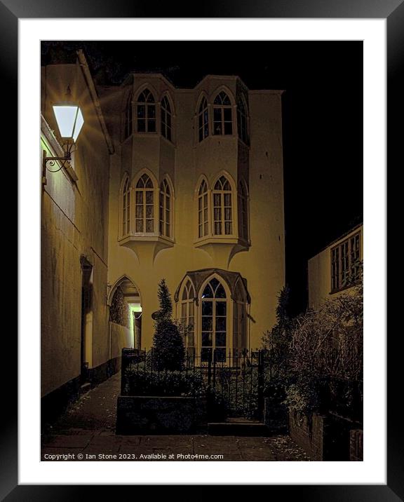 The Gothic House, Totnes. Framed Mounted Print by Ian Stone