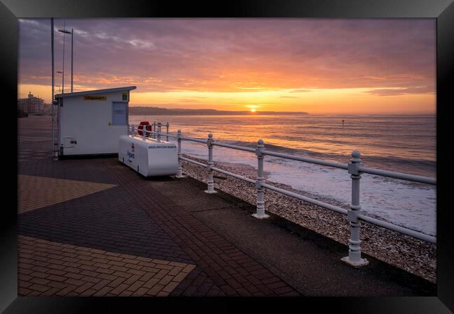 Bridlington North Lifeguard Station Framed Print by Tim Hill