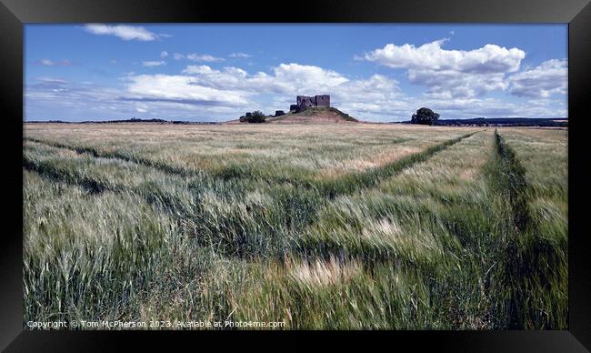 Majestic Ruins of Duffus Castle Framed Print by Tom McPherson