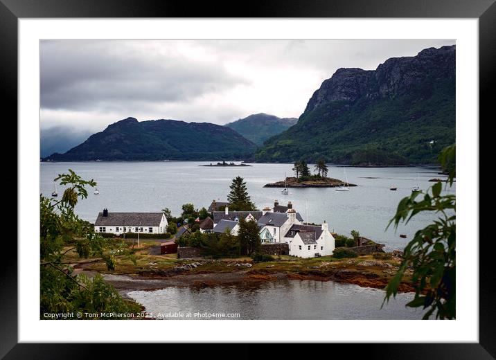Scenic Plockton View Framed Mounted Print by Tom McPherson
