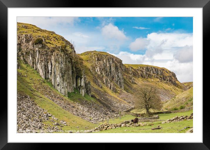 Holwick Scar, Teesdale (1) Framed Mounted Print by Richard Laidler